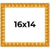 PosterPalooza | 16x14 Bamboo Picture Frame, UV Acrylic, 4 Finishes - Brown, Black, Gold, and Natural - 2 of 4