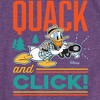 Girls' - Disney - Quack And Click Fitted Short Sleeve Graphic T-Shirt - 2 of 4