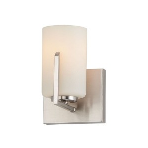 Maxim Lighting Dart 1 - Light Wall Light in  Satin Nickel - 1 of 4