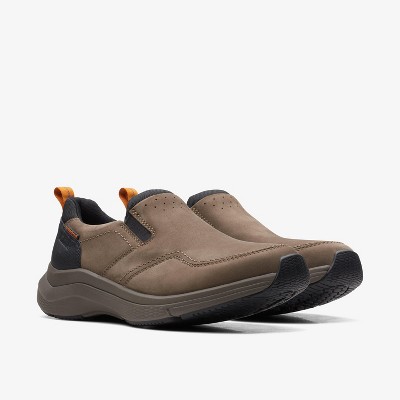 Clarks Mens Wave 2.0 Edge Dark Taupe Sneakers 10.5 Medium — фото 4