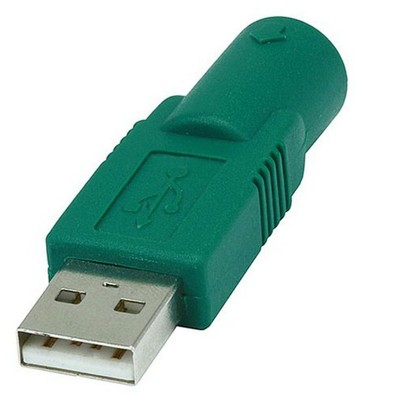Monoprice USB A Male to PS/2 MDIN6 Female Converter for Logitech Brand Mice