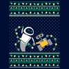 Boy's Wall-E Eve Ugly Sweater T-Shirt - 2 of 4