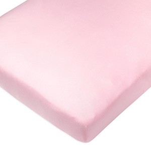 Honest Baby Organic Cotton Fitted Crib Sheet - 1 of 2