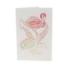 Unique Bargains Greeting Card Assorted Color 7.3"x5"x0.4" 1 Pc - 2 of 3