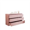 6-Drawer Dresser，Nursery & Kids Storage, Nursery Essentials, Kids Room Storage, Durable Bedroom Dresser - 3 of 4