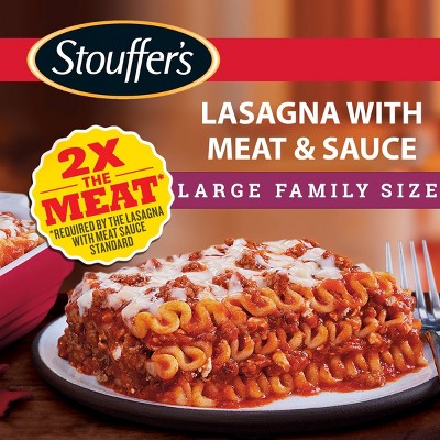 Stouffer's Family Size Frozen Lasagna with Meat & Sauce - 57oz