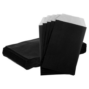 Unique Bargains Greaseproof Kraft Paper Bakery Cookies Candies Pastry Bags 100 Pcs - 1 of 4
