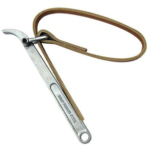 Westward  Strap Wrench,Steel,9" Hndl,22-7/16" Strp 23M601 - 1 of 1