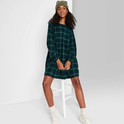 flannel dress target