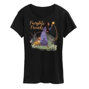 Women's - Disney - Fairytale Friends Short Sleeve Graphic T-Shirt - 1 of 4