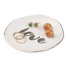 Unique Bargains Decorative Trinket Ceramic Jewelry Tray for Organizing Bracelets Keys - 4 of 4