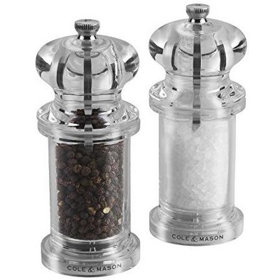 Cole & Mason 7 Stainless Steel Salt And Pepper Mill Gift Set : Target