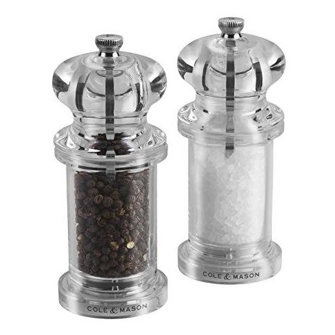 Cole & Mason Capstan Wood Salt and Pepper Grinder Gift Set