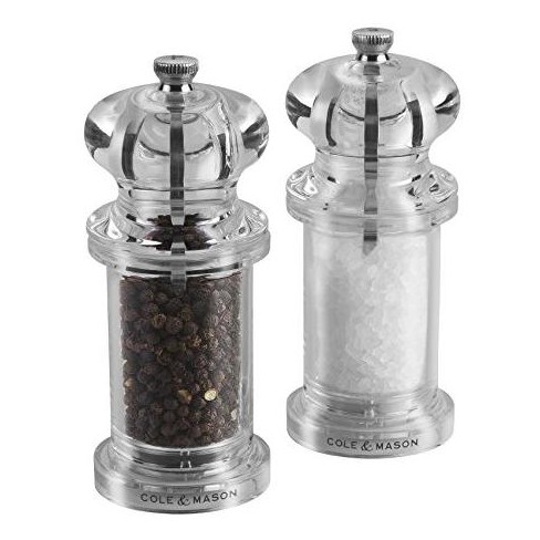 Cole & Mason 6.5 Beech Wood Salt And Pepper Mill Gift Set : Target