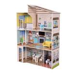 Olivia's Little World by Teamson Kids Wooden Dreamland Mediterranean Dollhouse Set