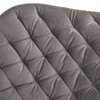 Sense Lounge Chair Gray - Lifestorey: Velvet Upholstery, Mid-century Design, Rubberwood Legs - 4 of 4
