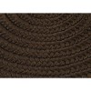 Colonial Mills Reversible Flat-Braid (Oval) Runner - Earth Brown 2'4"x9' - 3 of 3