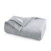 GAIAM Velvetloft Plush Blanket Carved Texture - 2 of 2