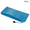 Unique Bargains Waterproof Cloth Zipper Home Office Travel File Bags 5 Pcs - 3 of 4