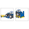 Siku 1/87 New Holland Tractor Trailer with (2) T7070 Tractors Siku-1805 - 3 of 4