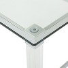CENGHU Modern Tempered Glass Rectangle Coffee Table for Home,Living Room, Dining Room - 4 of 4