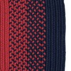 Colonial Mills Seadog Bright Area Rug - Navy Red 4x4 - 2 of 3