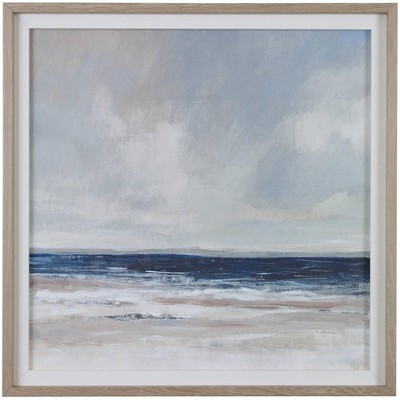 Uttermost Distant Land 40 3/4" Square Framed Wall Art