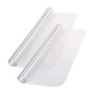 Yescom Clear Office Chair Mat for Hardwood 48" x 36" Rectangle 2PCS PVC Floor Protector for Rolling Desk Chairs 1/16" Thickness - 1 of 4