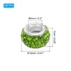 Unique Bargains Sparkling Disco Crystal Rhinestone Clay Beads DIY Craft Round Bead 0.47" 60 Pcs - 2 of 4