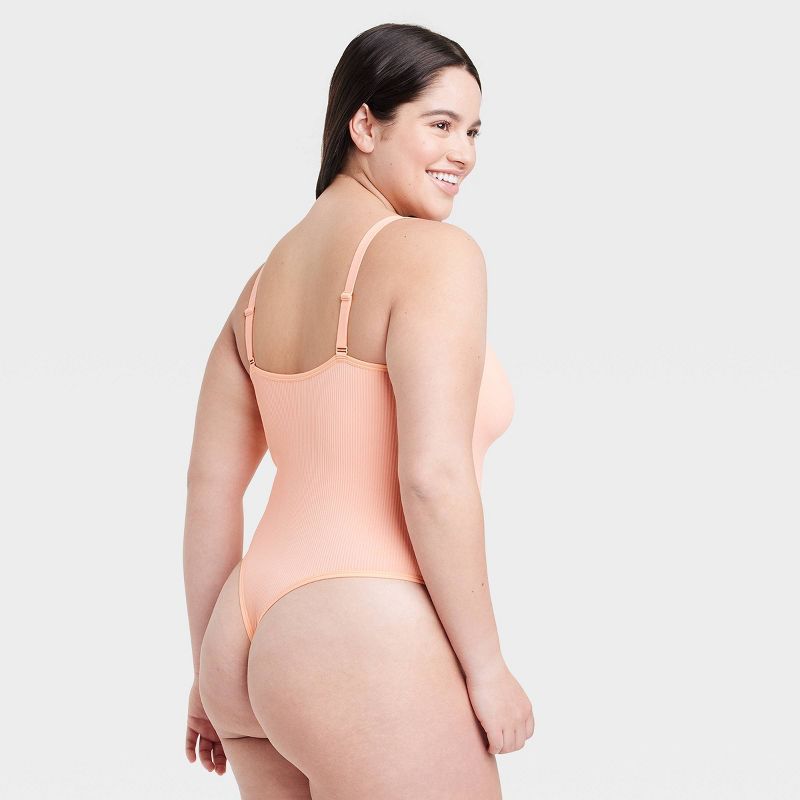 Women's Seamless Bodysuit with Keyhole - Colsie™, 5 of 12