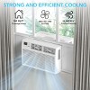 Kismile Large Room Window Air Conditioner , Remote Included ( 120-Volt , 14000-BTU ) - 4 of 4