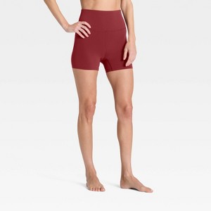 Women's Everyday Soft Ultra High-Rise Bike Shorts 4" - All In Motion™ - 1 of 4