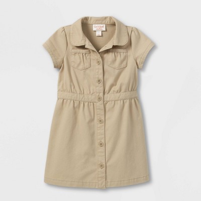 Toddler Girls' Short Sleeve Uniform Safari Dress - Cat & Jack™
