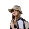 Anna-Kaci Wide Brim Outdoor Hat with Mesh Ventilation Snap-Up Sides and Chin Strap for Hiking, Beach, Travel, and Sun Protection - 2 of 4