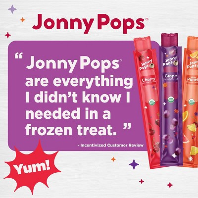 JonnyPops Freezer Pops Classic Cherry, Grape & Fruit Punch - 28 fl oz/20ct