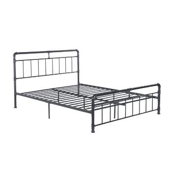 Mowry Industrial Iron Bed - Christopher Knight Home