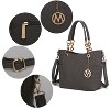 MKF Collection Rylee Vegan Leather Women’s Handbag Tote Bag by Mia K - 4 of 4