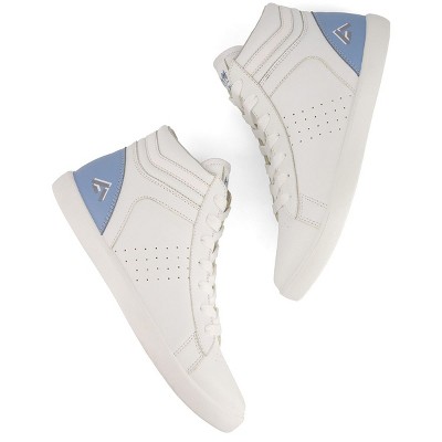 Женские кроссовки Andrea High Top Classic Sneakers 85664, White, 5 — фото 3