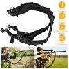 iMountek"Tactical 2-Point Gun Sling with Adjustable Shoulder Strap & 15-Shell Holders for Shotguns/Rifles"Black - 2 of 4