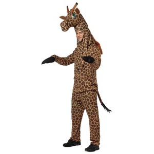 Imposta Costumes Adult Giraffe Costume Bodysuit Brown One Size - 1 of 1