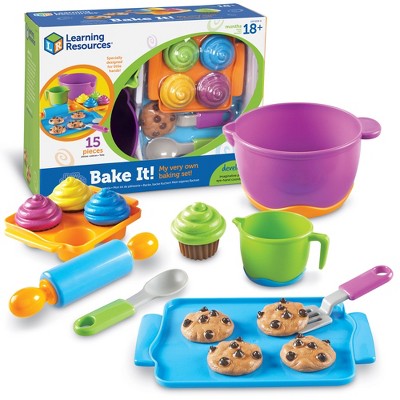Learning Resources New Sprouts Bake It!, 15 Pieces, Ages 18 mos+