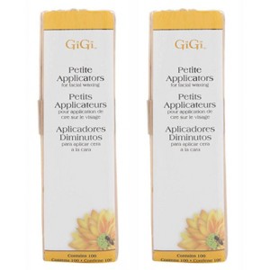 Gigi Applicators - Petite for Face - 100 Piece (PACK OF 2) - 1 of 4
