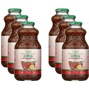 Pure Anatolia Juice Strawberry - Pack of 6 - 32 fo - 1 of 2