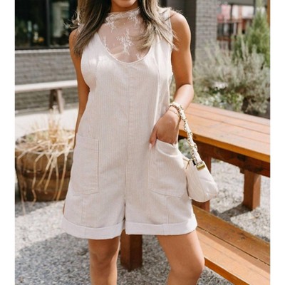 Women's Raya Stripe Romper - C'isa