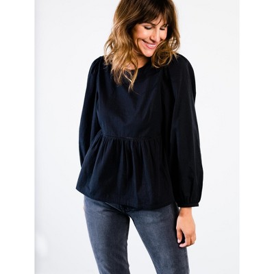 ABLE Women's Lauren Babydoll Top