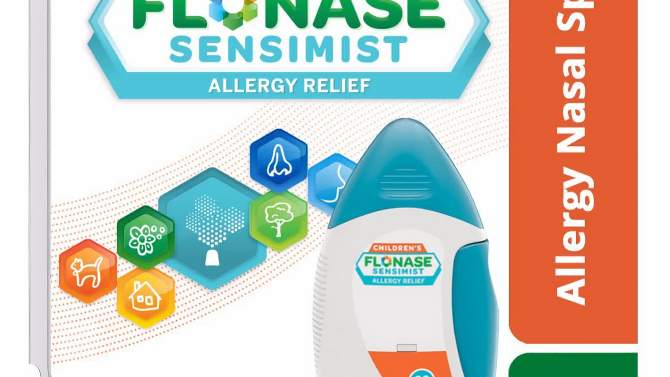 Children's Flonase Sensimist Allergy Relief Nasal Spray - Fluticasone Furoate - 0.2 fl oz, 2 of 13, play video