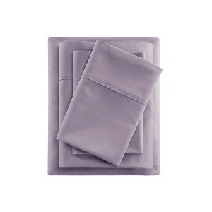 600 Thread Count Cotton Blend Deep Pocket Ultra Soft Fuzzy Sheet Set, Prime Bedding Sets for Bedroom, Cozy Winter Bedding for Luxury Decor Style, Machine Washable Fitted Sheet for Queen / King Size, Xmas Bedding - 1 of 4