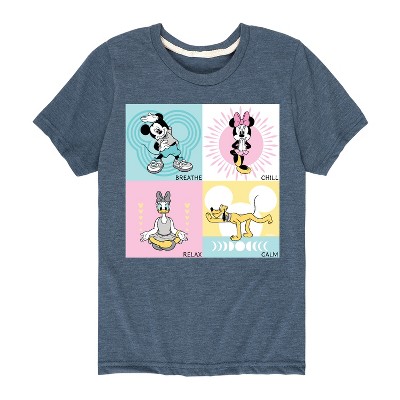 Boys' - Disney - Breathe Chill Relax Calm Short Sleeve Graphic T-Shirt