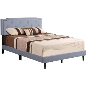 Passion Furniture Deb Adjustable Queen Panel Bed - 1 of 4