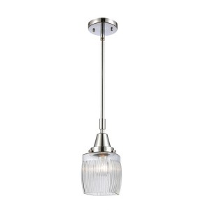 Colton - 1 Light Stem Hung Mini Pendant In Traditional Style-9.63 Inches Tall and 5.5 Inches Wide - 1 of 1
